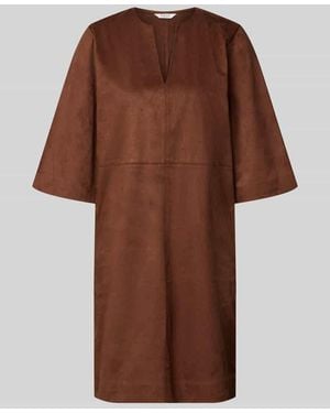 B.Young Minikleid in Wildleder-Optik Modell 'ROSETtA' - Braun
