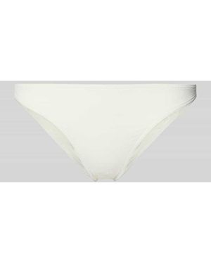 Banana Moon Bikini-Slip mit Label-Detail Modell 'ALERIA' - Weiß