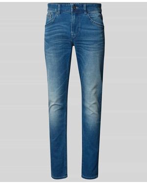 PME LEGEND Jeans Mit Label-Stitching Modell 'Tailwheel Jea' - Blau