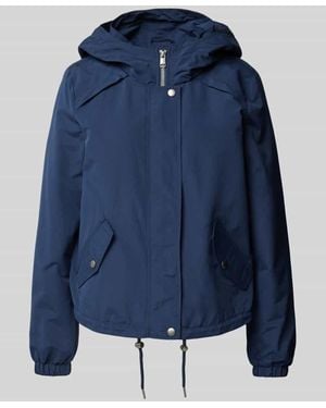 Vero Moda Regular Fit Parka mit Kapuze Modell 'ZOA' - Blau
