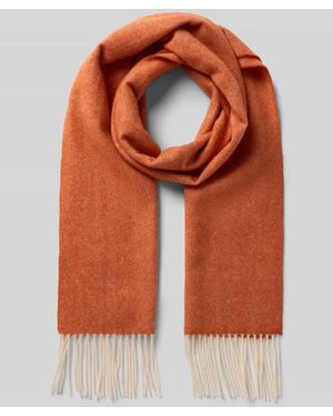 Ascot Wollschal mit Kaschmir-Anteil - Orange