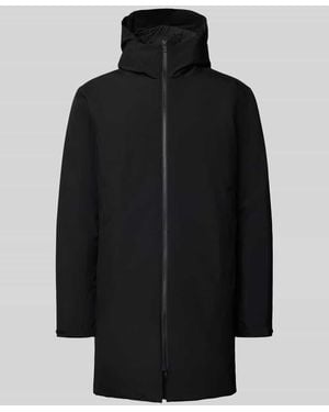 Scandinavian Edition Parka in Überlänge Modell 'Nimbus' - Schwarz