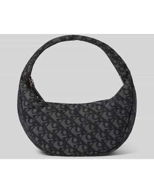 Calvin Klein Henkeltasche mit Label-Detail - Schwarz