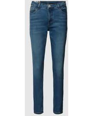 Opus Slim Fit Jeans - Blauw