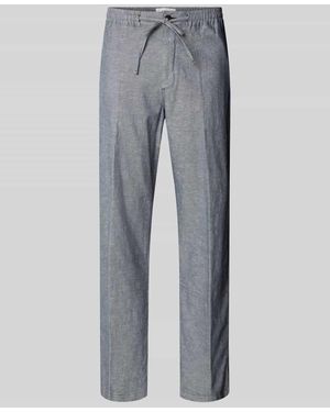 Joop! Regular Fit Stoffhose Mit Tunnelzug Modell 'Rimon' - Grau