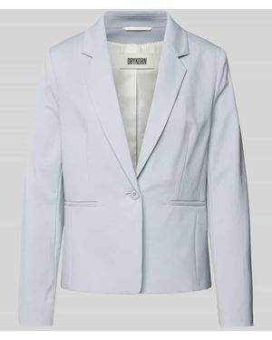 DRYKORN Blazer mit Leistentaschen Modell 'SELSEY' - Blau