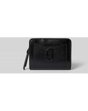 Marc Jacobs Portemonnaie aus echtem Rindsleder - Schwarz