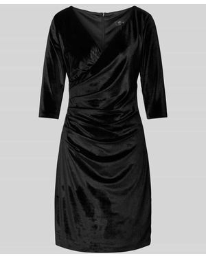 Paradi Knielanges Cocktailkleid - Schwarz