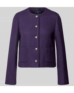 Joop! Kurzblazer mit Zierknöpfen Modell 'Jezebel2' - Blau