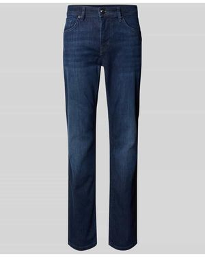 Joop! Modern Fit Jeans im 5-Pocket-Design Modell 'Fortres' - Blau
