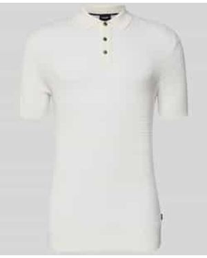 Joop! Slim Fit Poloshirt - Wit