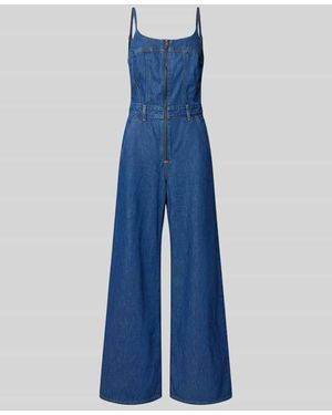 Levi's Jumpsuit in Denim-Optik - Blau