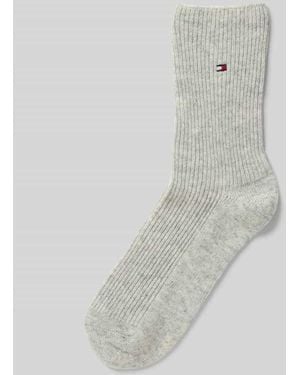 Tommy Hilfiger Socken mit Woll-Kaschmir-Anteil - Weiß