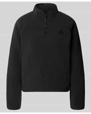adidas Fleece Jassen - Zwart