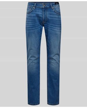 Joop! Slim Fit Jeans Mit Label-Detail Modell 'Stephen' - Blau