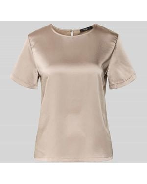 Weekend by Maxmara Regular Fit T-Shirt mit Lyocell-Anteil Modell 'ZONA' - Natur