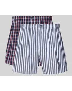 Christian Berg Men Boxershorts Met Elastische Band - Blauw