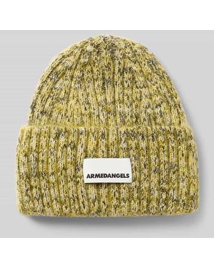 ARMEDANGELS Mütze aus Woll-Mix mit Lyocell-Baumwoll-Anteil Modell 'BRUSHED MOULINÉ' - Mettallic