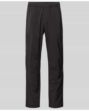 J.o.y. Sweatpants mit elastischem Bund Modell 'LINUS' - Schwarz