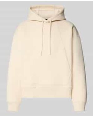 G-Star Loose Fit Hoodie Met Kangoeroezak, Model 'Scuba' - Naturel