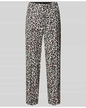 Betty Barclay Slim Fit Pantalon Met Persplooien - Wit