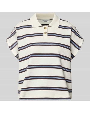 Marc O' Polo Regular Fit Poloshirt aus reiner Baumwolle - Grau