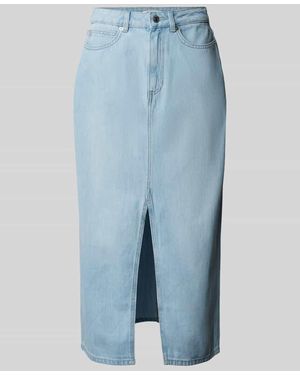 Tom Tailor Jeansrock Im 5-Pocket-Design - Blau