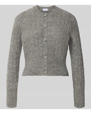 Marella Regular Fit Jacke aus Alpaka-Mix Modell 'Certa' - Grau