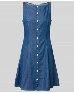 Levi's Slim Fit Jeanskleid aus Baumwoll-Lyocell-Mix - Blau
