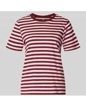 Pieces T-Shirts - Rood
