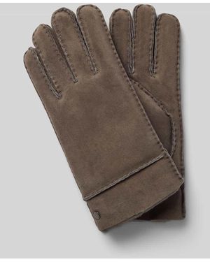 Roeckl Sports Handschuhe aus echtem Lammfell Modell 'Bergen' - Braun