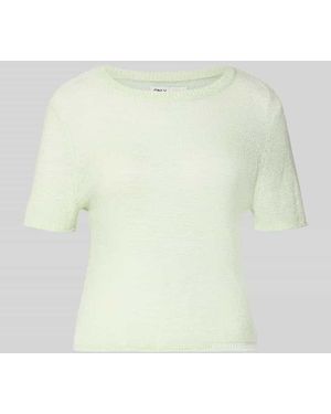 ONLY Regular Fit Strickpullover mit kurzen Ärmeln Modell 'SUNNY' - Mehrfarbig
