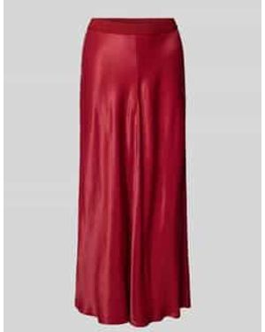 someday. Midirok Van Viscose Met Elastische Band, Model 'Odinia' - Rood