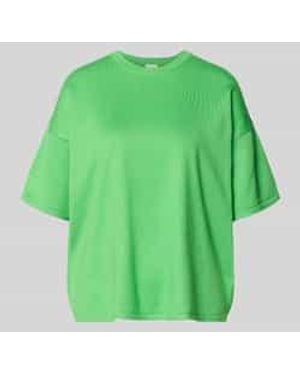 Ichi Relaxed Fit Shirt Van Viscosemix Model 'Luls' - Groen