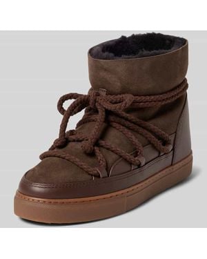 Inuikii Snow Boots mit Label-Stitching Modell 'CLASSIC' - Braun
