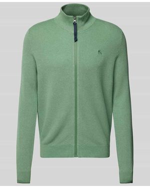Lerros Strickjacke Mit Label-Stitching - Grün