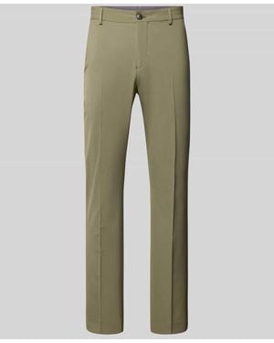SELECTED Slim Fit Anzughose mit Viskose-Anteil Modell 'LIAM' - Grün