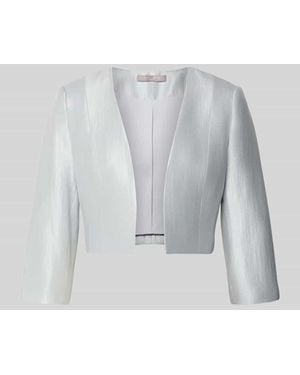 Christian Berg Cocktail Bolero mit 3/4-Ärmel - Grau