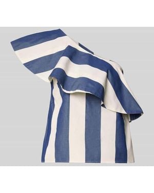 Rich & Royal Blusentop im One-Shoulder-Look - Blau