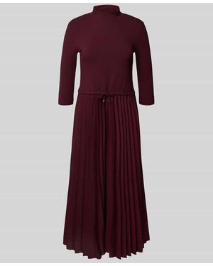 Tommy Hilfiger Tailliertes Freizeitkleid aus Viskose-Mix - Lila