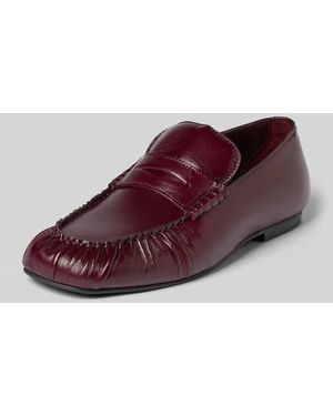 Alohas Loafer mit Raffungen Modell 'Aven' - Lila