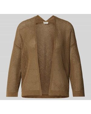 S.oliver Regular Fit Bolero aus Baumwoll-Mix - Natur