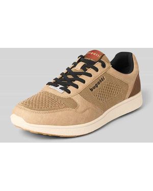 Bugatti Sneaker mit Logo-Detail Modell 'Victory' - Natur