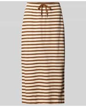 Soya Concept Midi Rokken - Naturel