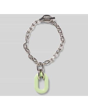 Rabanne Armband in Ketten-Optik - Weiß