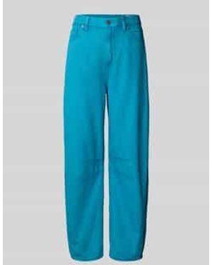 Gap Loose Fit Jeans Van Een Mix Van Katoen En Lyocell, Model 'Horseshoe' - Blauw