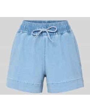 Pieces Denim Shorts - Blauw