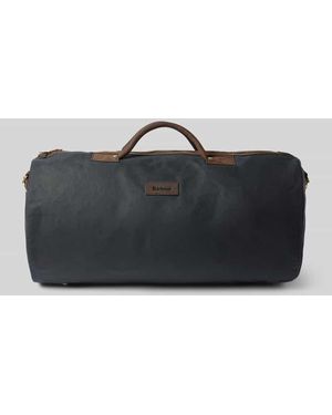 Barbour Weekender Mit Label-Patch Modell 'Holdall' - Schwarz