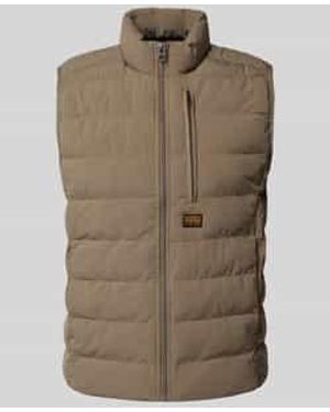 G-Star Bodywarmer Met Labelpatch, Model 'Foundation' - Naturel