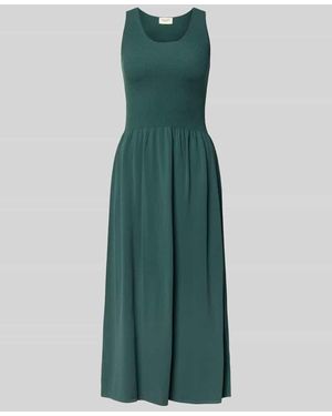 Weekend by Maxmara A-Linie Strickkleid aus Viskose-Mix Modell 'CALIBRI' - Grün